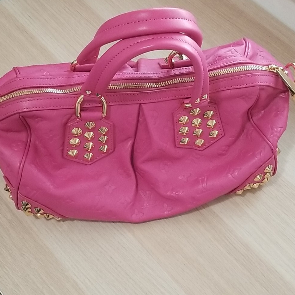 Rare LV Courtney Fuchsia Bag